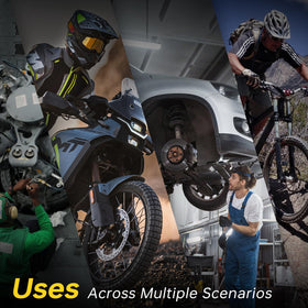 YIYEIE extension bars 5in and 6in reach tight spaces.