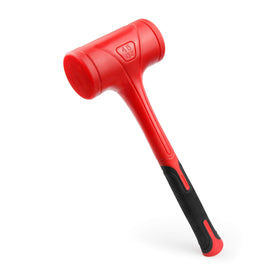 YIYITOOLS dead blow hammer 45oz head with flat face for precise strikes.