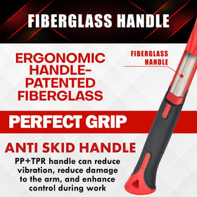 YIYITOOLS non-slip handle reduces slips during use