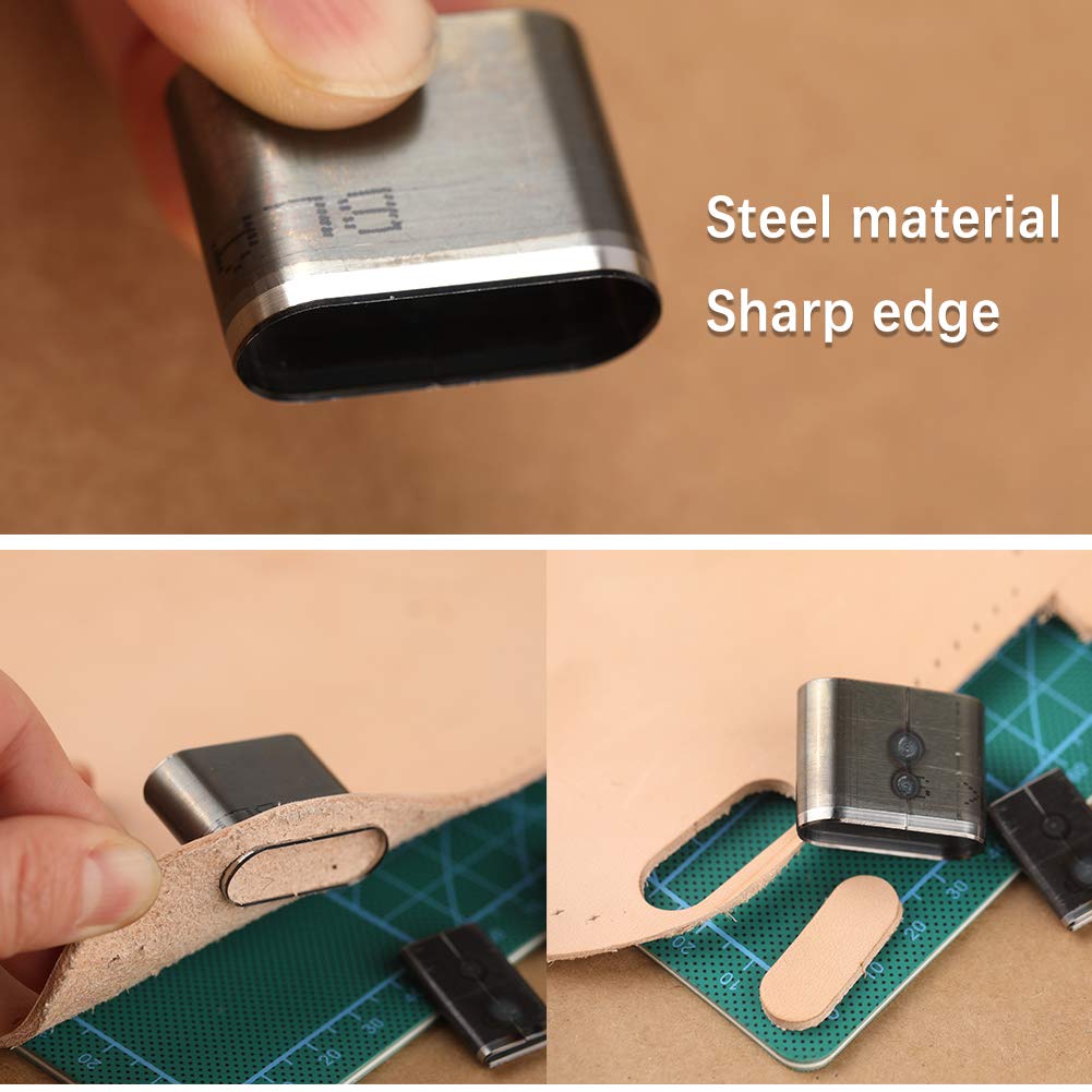 Yizzvb belt hole punching kit used to customize straps