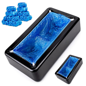 YJDayy shoe cover dispenser front view for quick hygienic entry