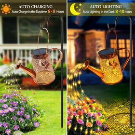 YJFWAL garden pathway illumination enhances walkways with a soft glow.
