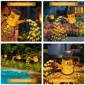YJFWAL IP65 waterproof garden lights withstand rain and snow for reliable illumination.