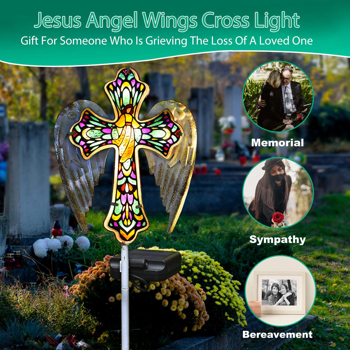 YJFWAL vintage iron angel wings as outdoor decor