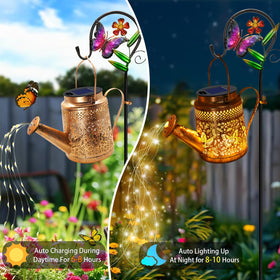 YJFWAL warm white LED butterfly lights create cozy evening spaces