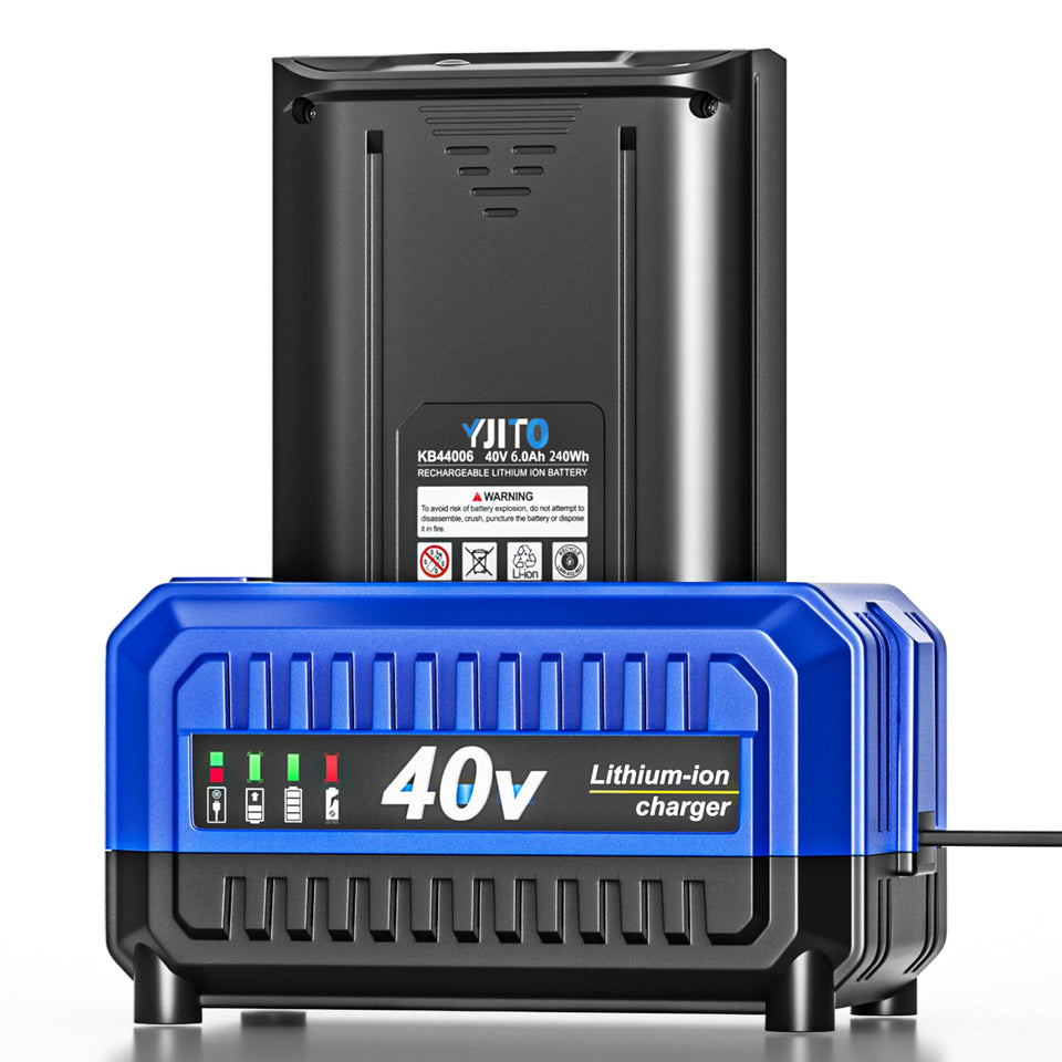 YJITO upgrade 40V 6.0Ah battery with extended runtime for Kobalt tools
