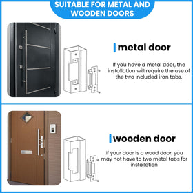 YJMKoi electric door strike lock internal mechanism highlights high tech components for smooth operation.