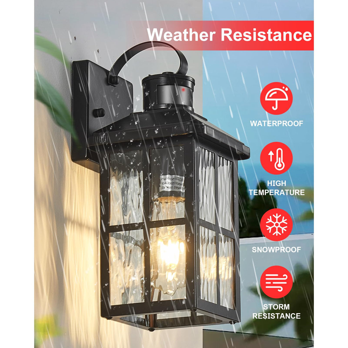 YJXGDIL weather-resistant metal frame withstands harsh outdoor conditions.