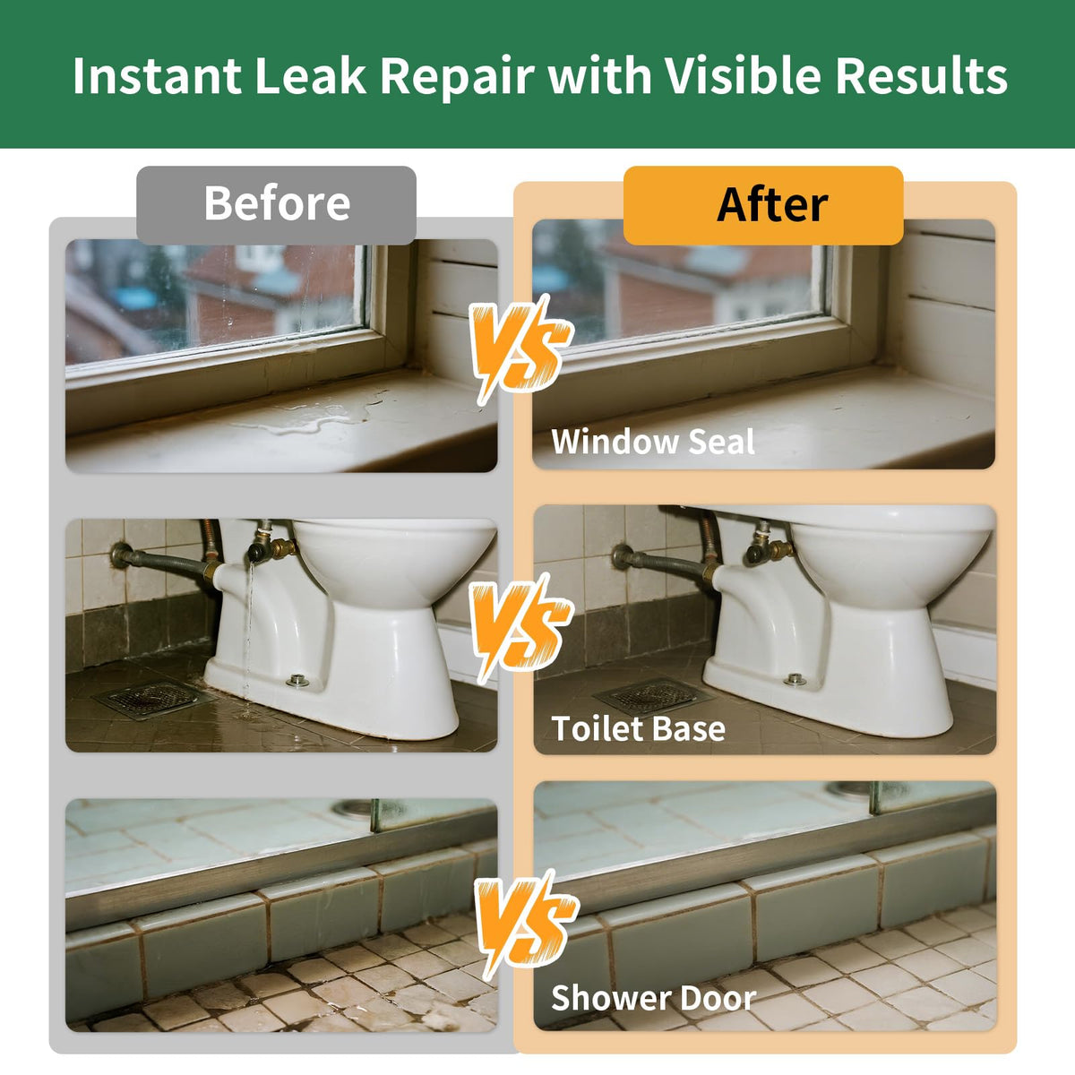 YKF sealant in kitchen or bathroom helps protect against moisture in damp areas.