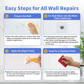 YKF drywall repair kit professional results with beginner-friendly use.