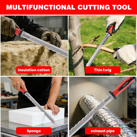YKPIW insulation knife with ABS handle for a comfortable grip