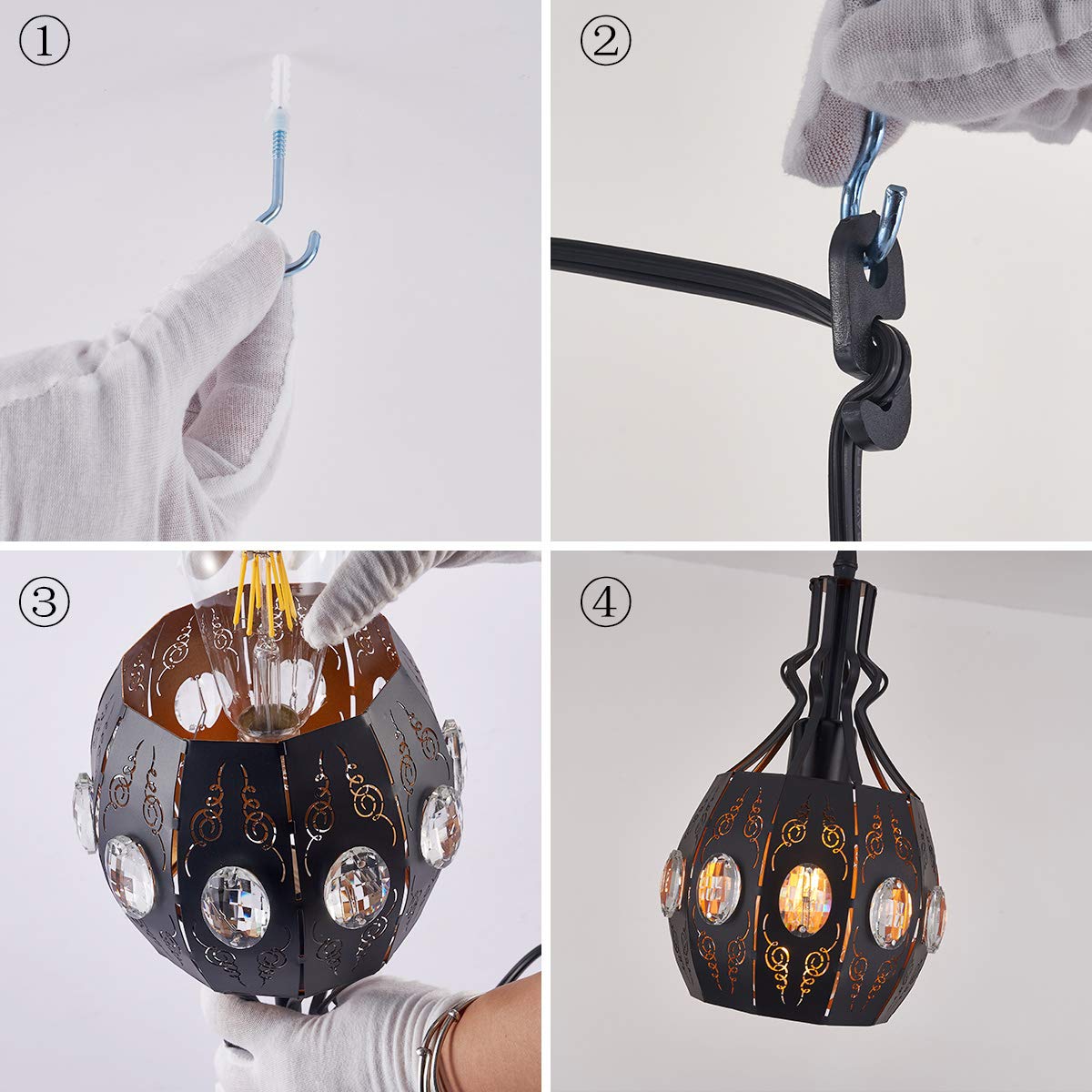 YLONG-ZS bedroom accent hanging light for soft evenings