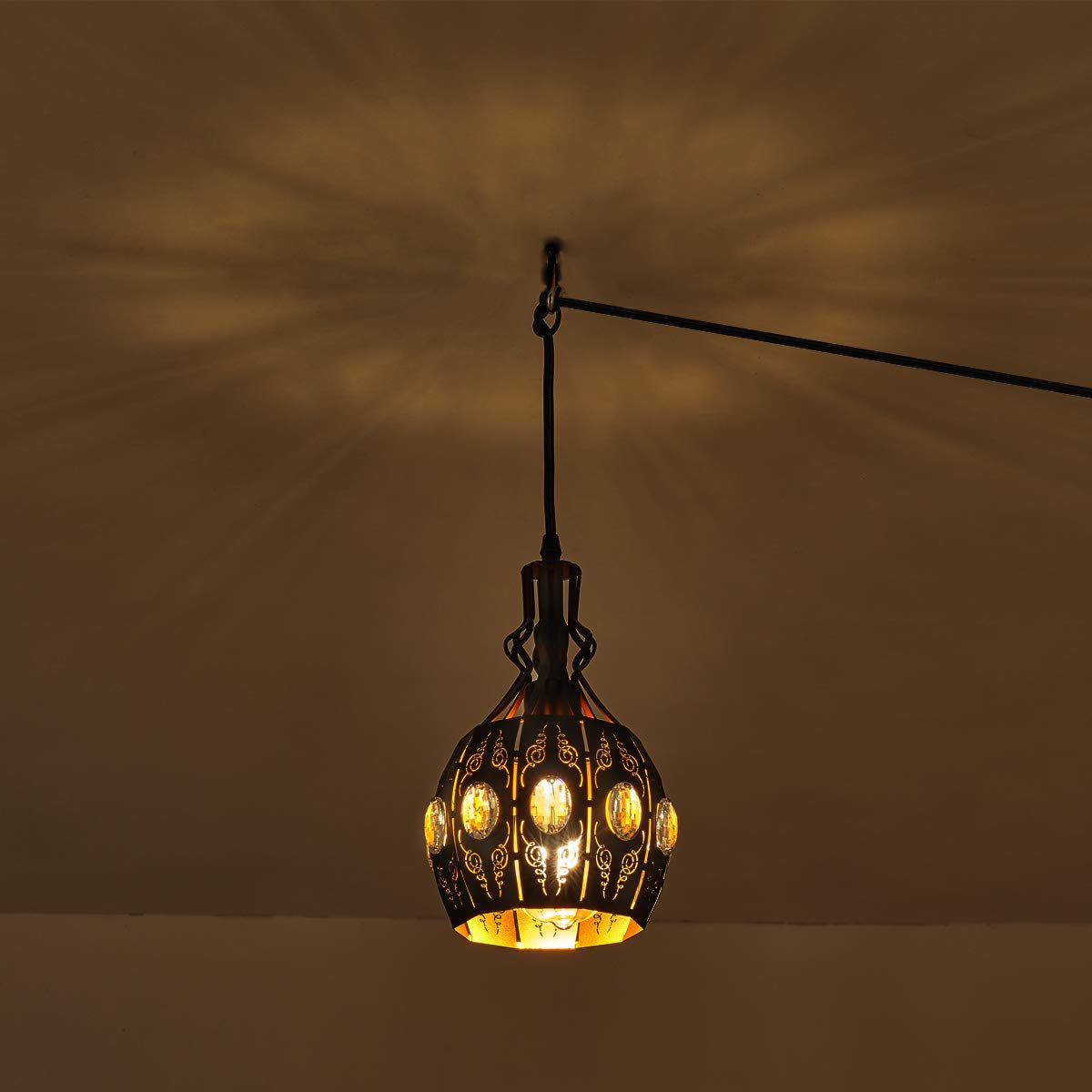 YLONG-ZS E26 socket pendant supports LED and classic bulbs
