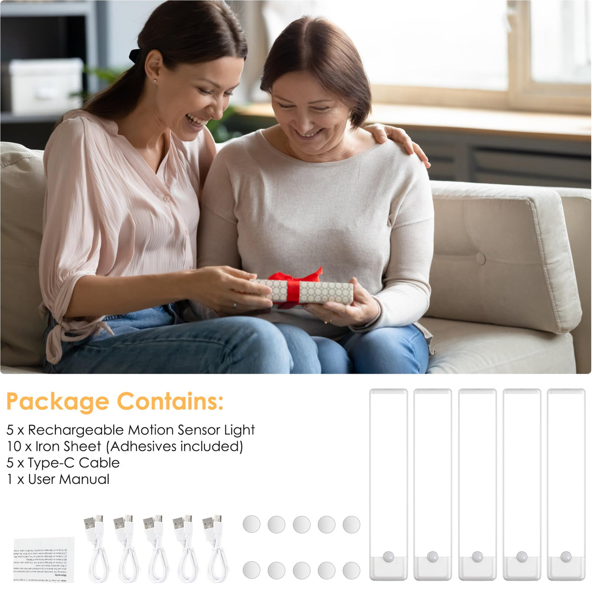 YLXS rechargeable light provides 3-5 hours continuous use