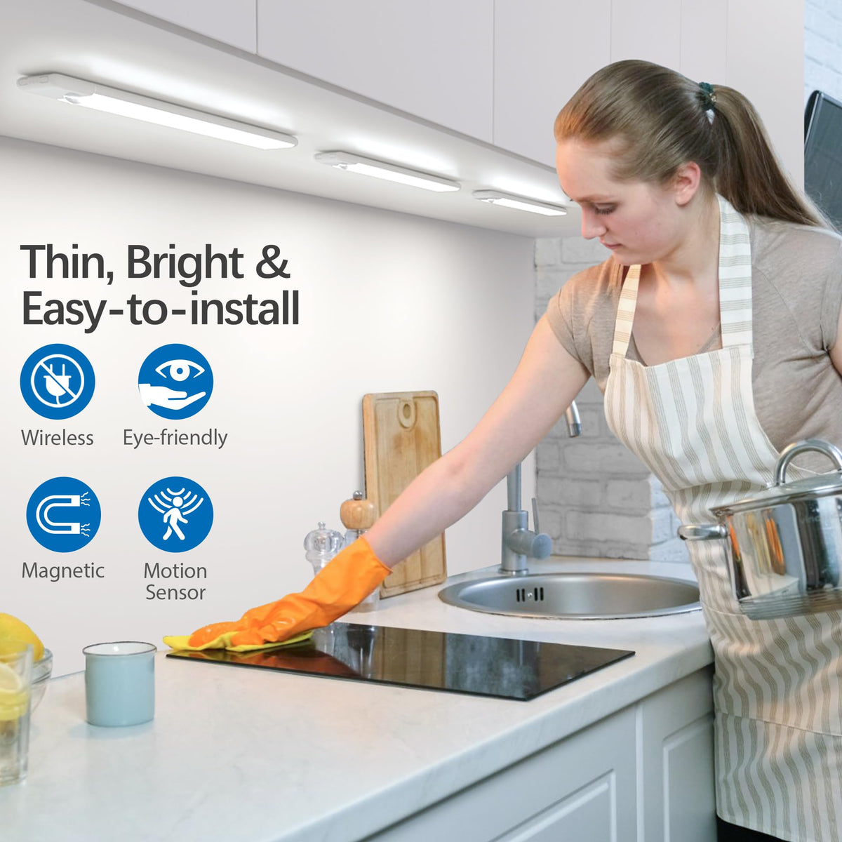 YLXS bedside light activates on approach for safe nighttime visibility