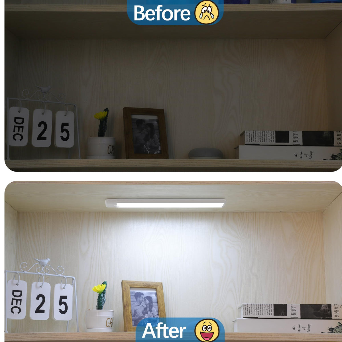 YLXS drawer light helps finding items in low-light conditions
