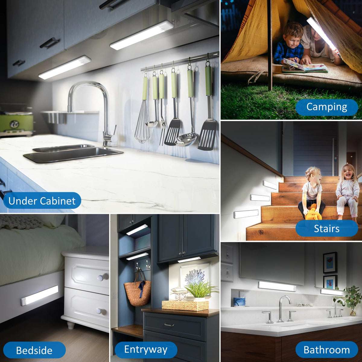 YLXS utility cabinet light with magnet offers flexible mounting