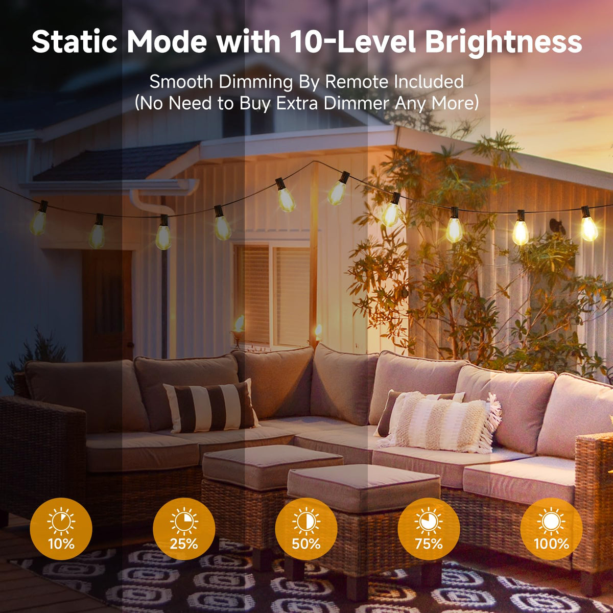 YLXS lights adapt to indoor and outdoor spaces for events.