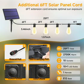 YLXS solar panel with USB dual charging for year-round power.