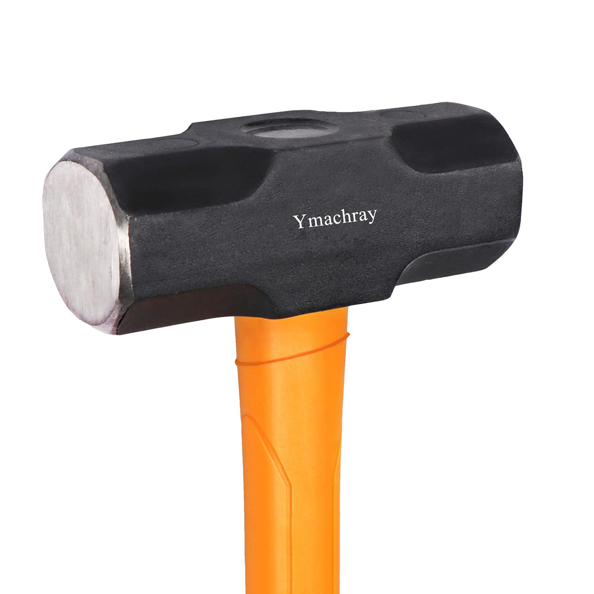 Ymachray sledgehammer with 35-inch fiberglass handle for balance