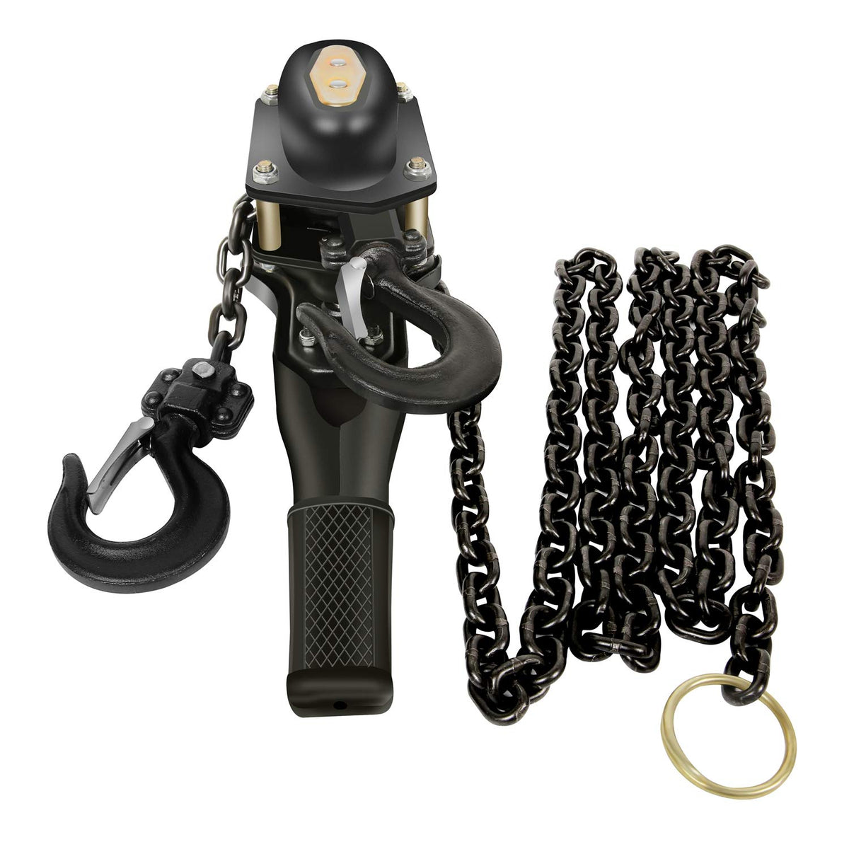 Compact hoist design with low headroom suitable for tight spaces