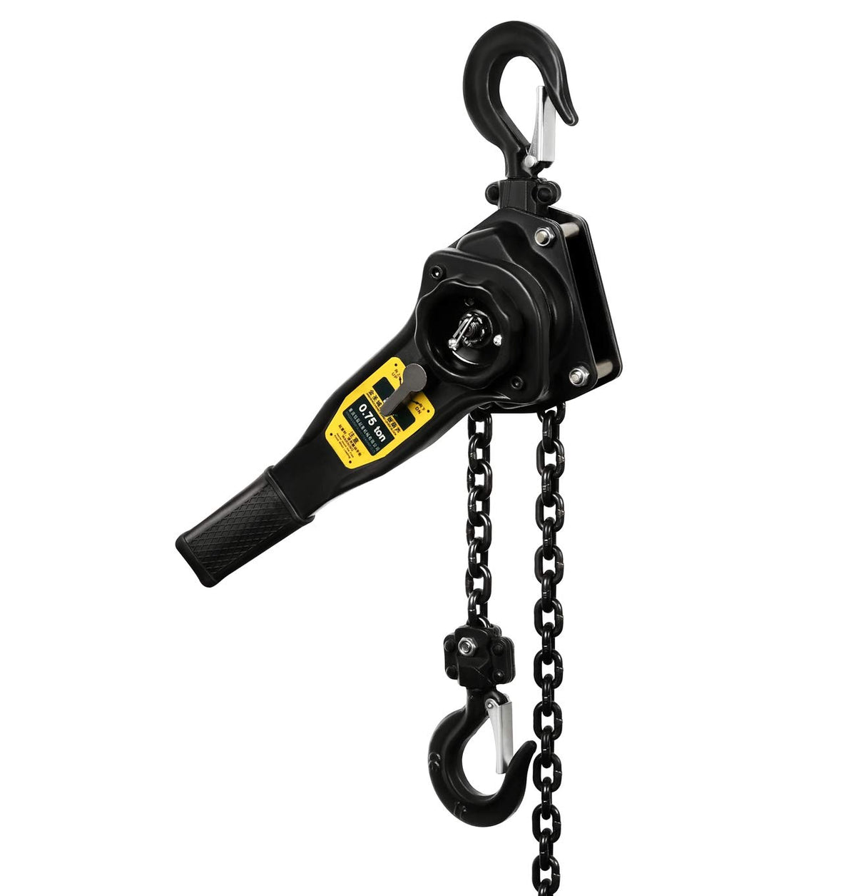 Ymachray hoist shows 6 mm load chain in action for reliable handling