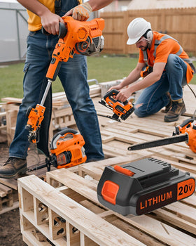 Ymawetia compact lithium-ion battery for effortless handling.