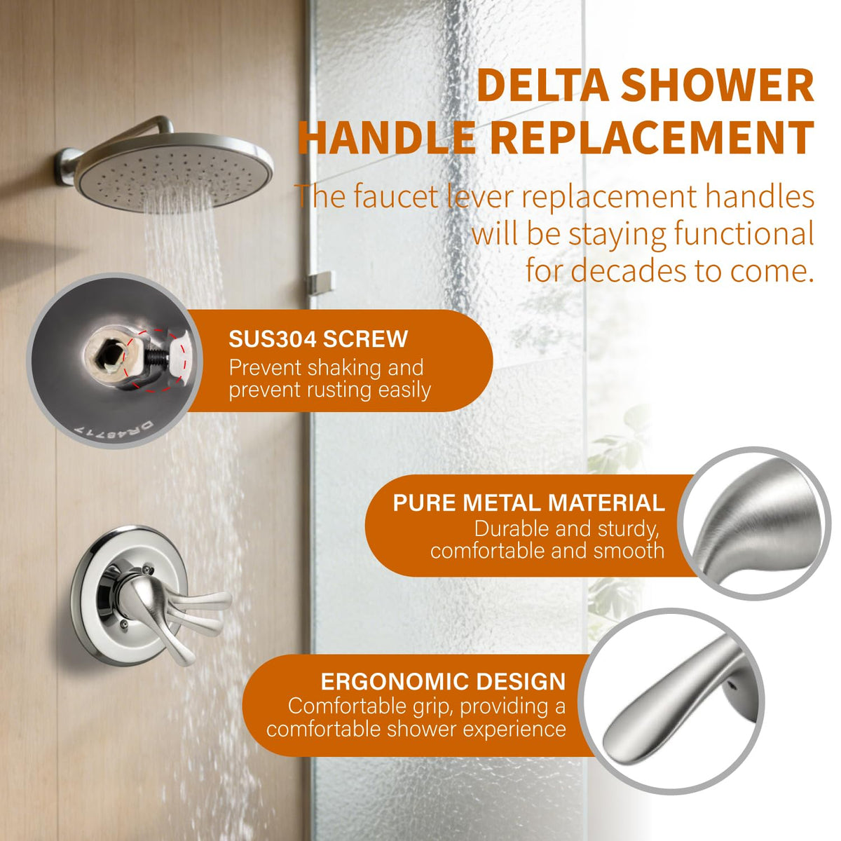 YMHOME all-metal construction delivers durable daily use