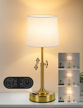 Yochoice included 2700K bulb provides warm, ready-to-use light for reading.