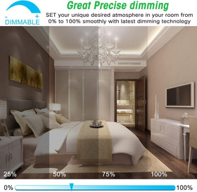 Yochoice E12 candle bulbs delivering 450 lumens of 5000K daylight.