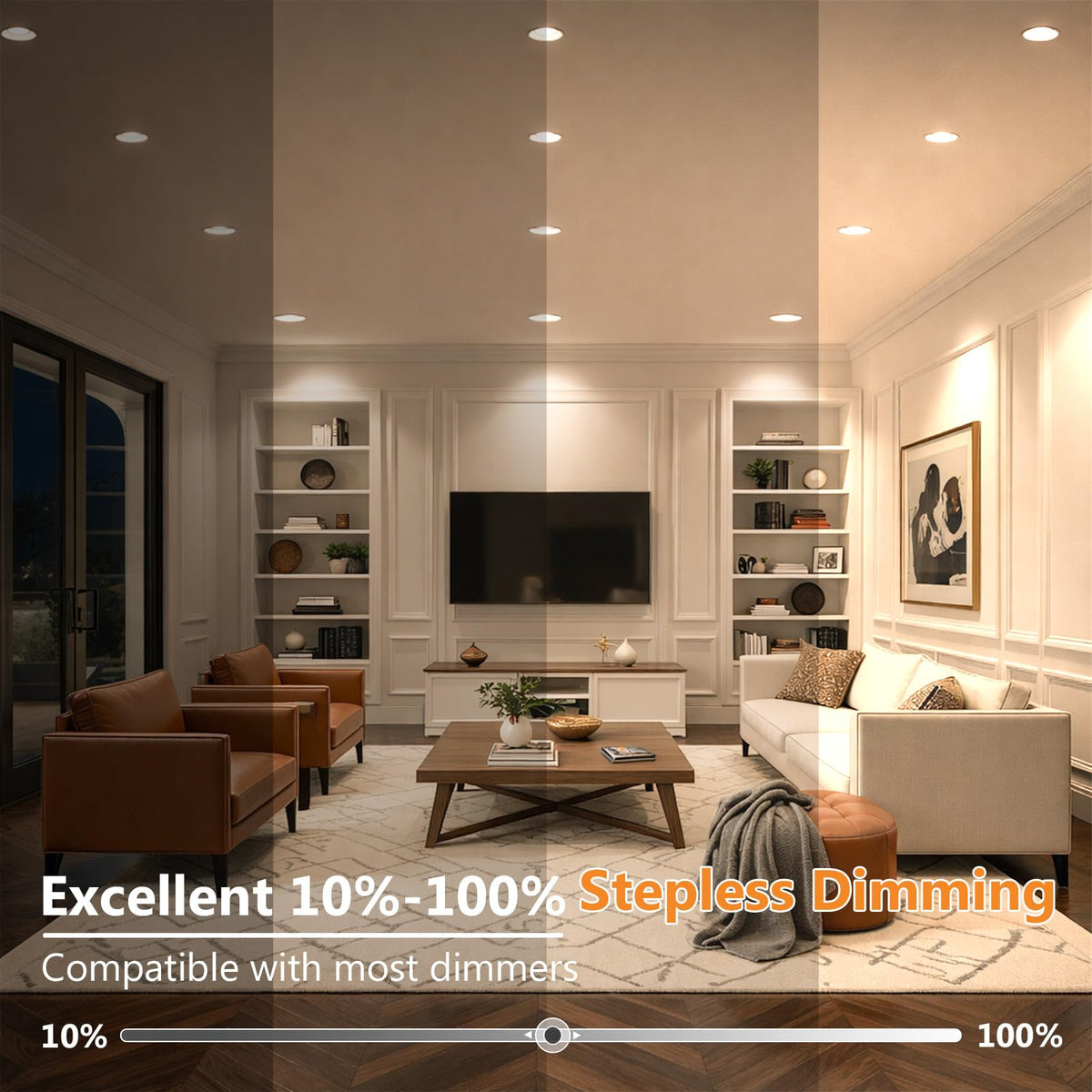 Yochoice 6W LED replaces 50W halogen while saving energy and reducing heat output.