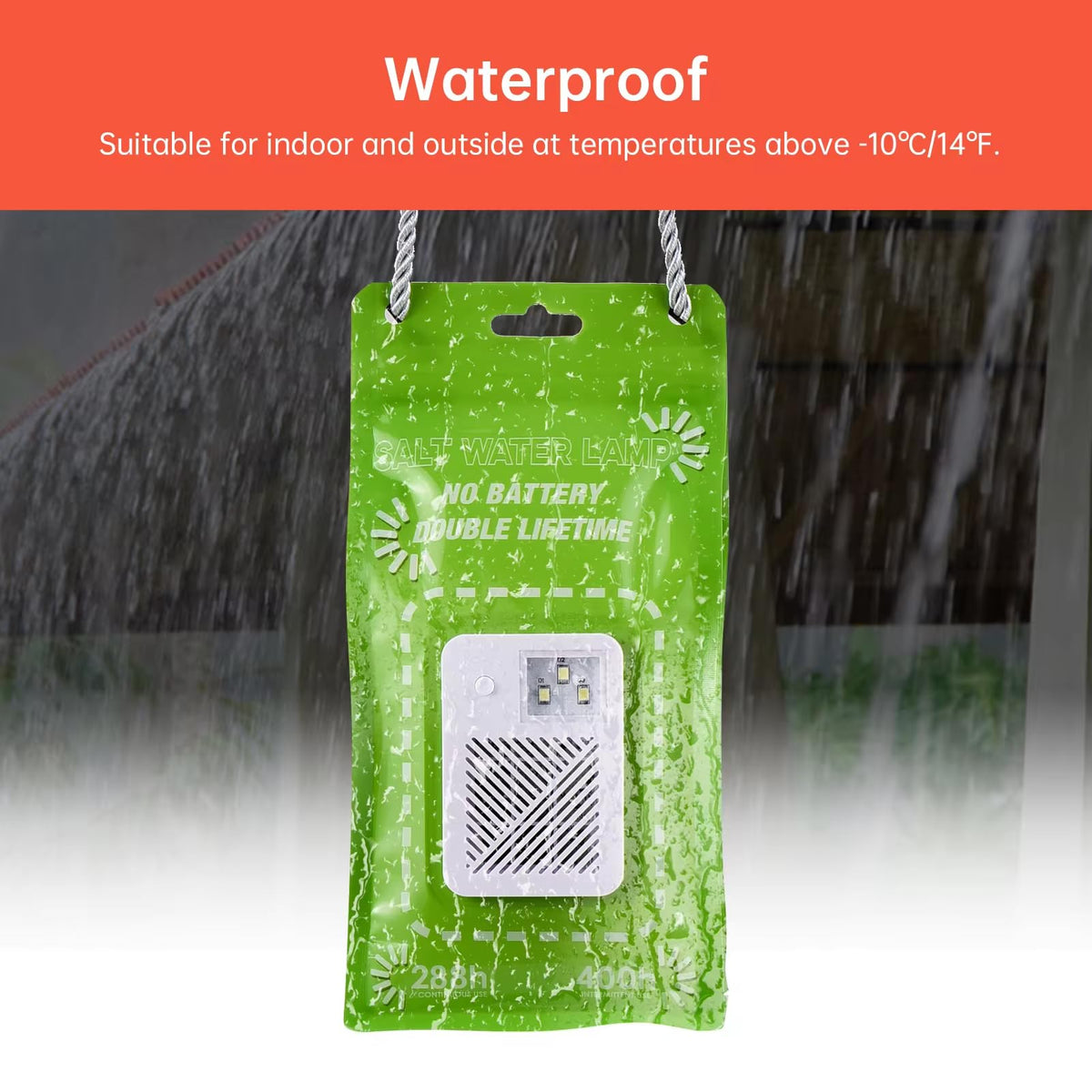 YOCNSPROT brightness adjustable modes provide continuous or flashing light.