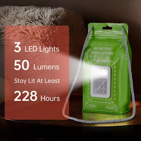 YOCNSPROT saltwater lamp no battery powered by salt and water for kits.