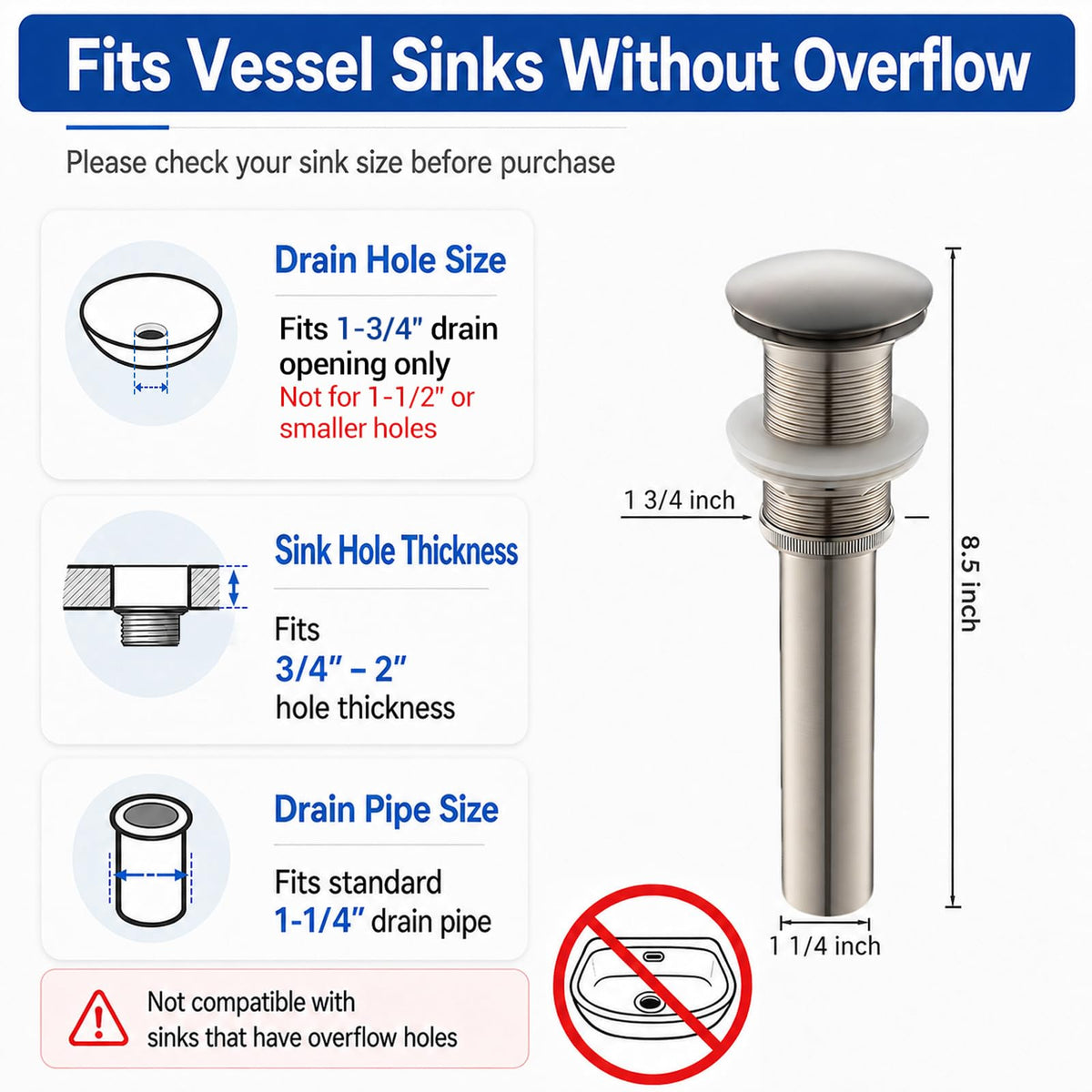 Yodel Faucet quick-install five-minute setup with gasket kit for leak-free sealing