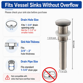 Yodel Faucet quick-install five-minute setup with gasket kit for leak-free sealing