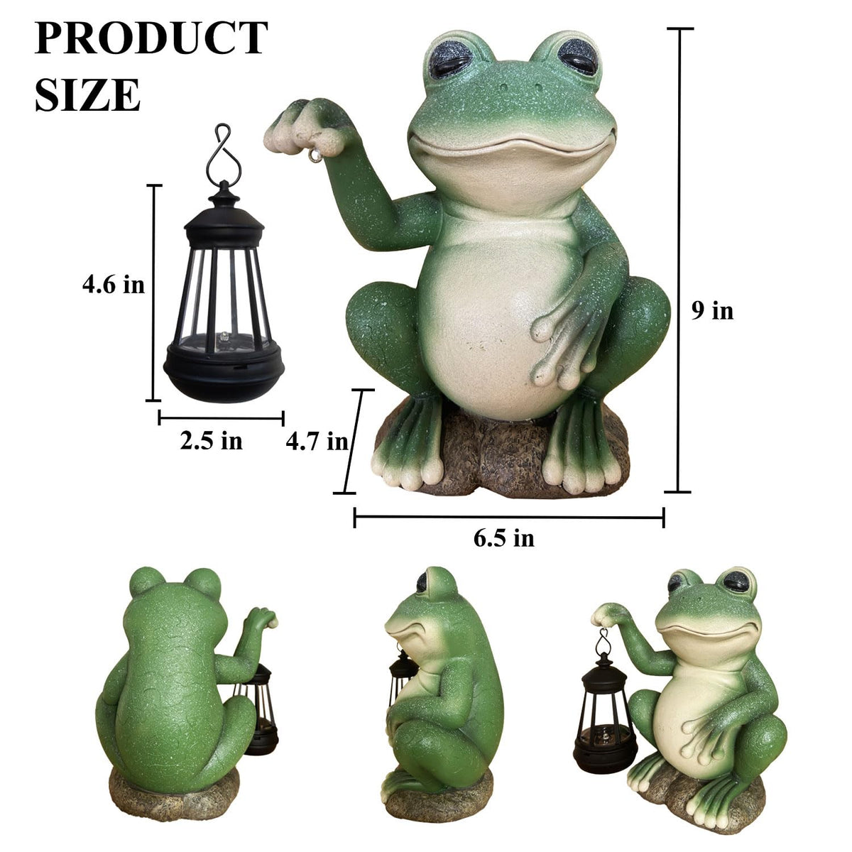 YODY gift-worthy frog garden statue enhances outdoor spaces.