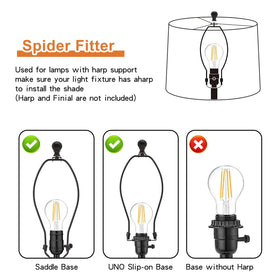 YoflowX compatible with table floor and bedside lamps for universal fit