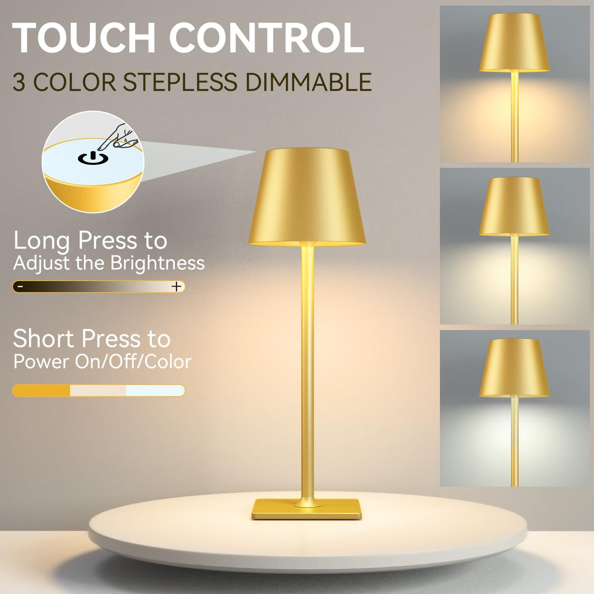 Yogaret dimmable lamp offering 2700K-6500K mood lighting