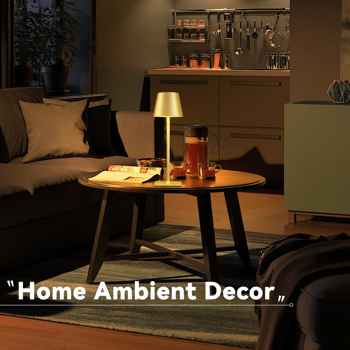 Yogaret portable outdoor patio lamp for versatile lighting