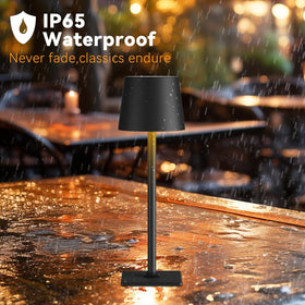 Yogaret stepless dimming table lamp for mood lighting and precise brightness