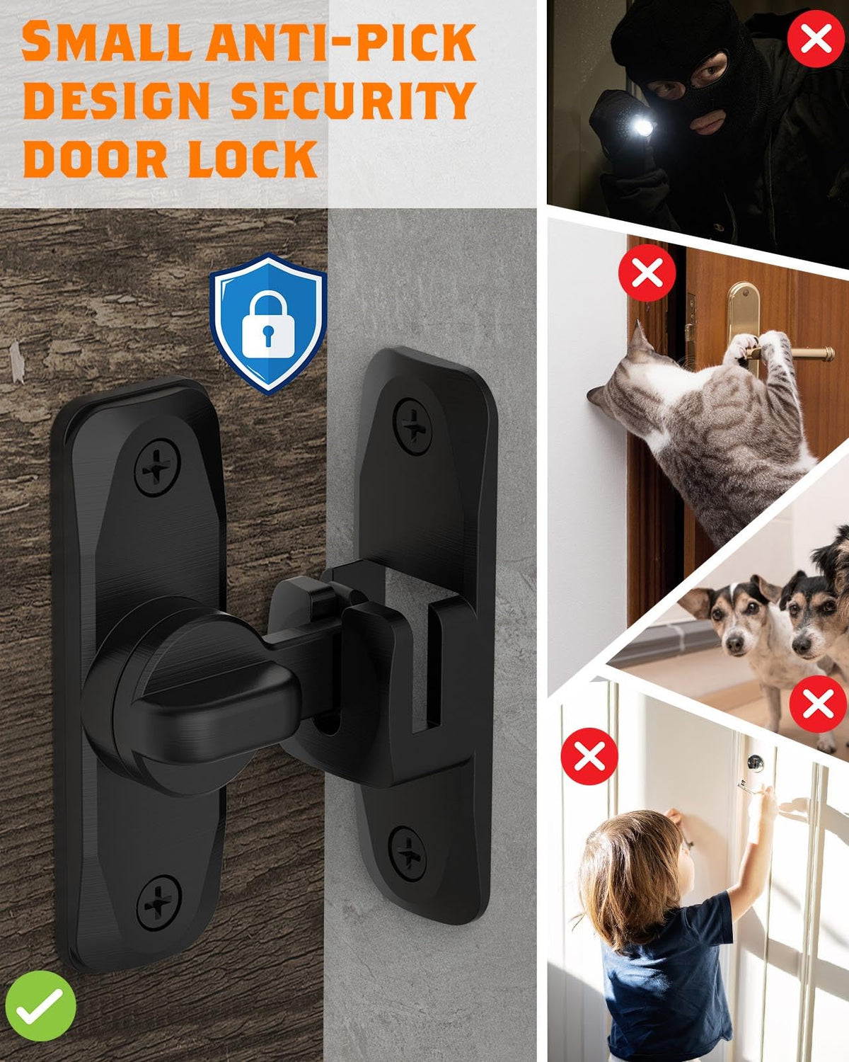 YogePote spacer 80mm shown for door alignment and smooth installation.