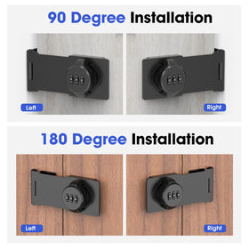 YogePote lock mounted on gate demonstrates quick, secure access