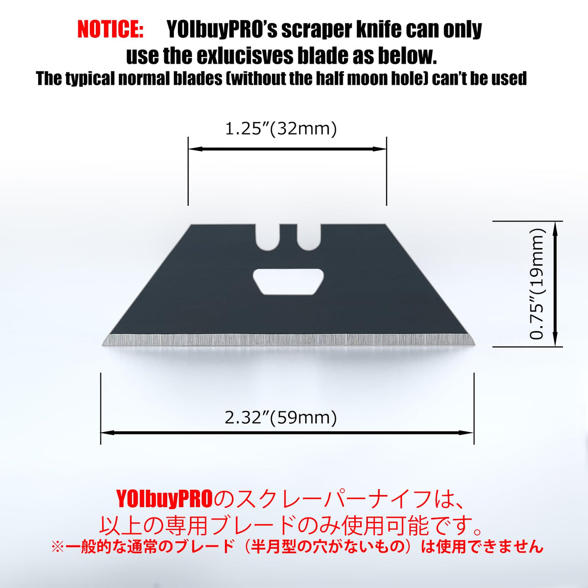 YOIbuy PRO zinc alloy body delivering rugged durability