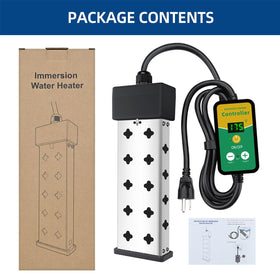Yoisie immersion heater comes with 2-year warranty and responsive support.