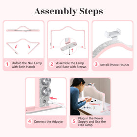 Yokilly Arc Half Moon Light durable aluminum body for long use.