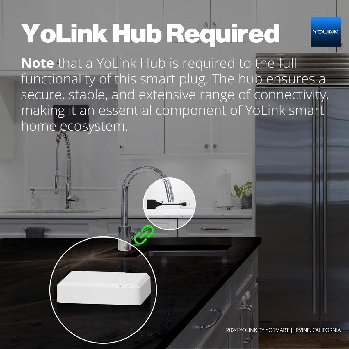 YoLink customizable alerts notify of unusual power changes