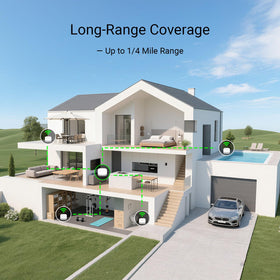 YoLink Leak Sensor 1 unit close-up highlighting precise detection near fixtures.