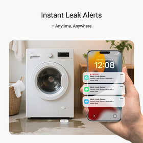 YoLink LoRa long-range coverage extends alerts beyond Wi‑Fi in open areas.