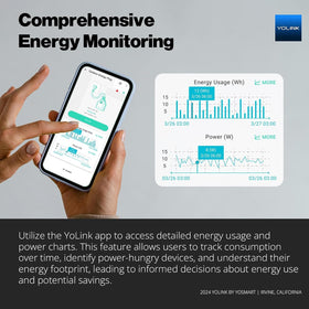YoLink real-time power status confirms device operation at a glance