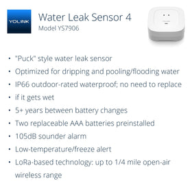 YoLink long range LoRa detector covers basements and remote spaces beyond WiFi